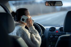 Accidentes de auto por Smartphones